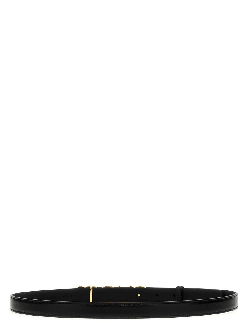 Gucci Black Calfskin Leather Belt