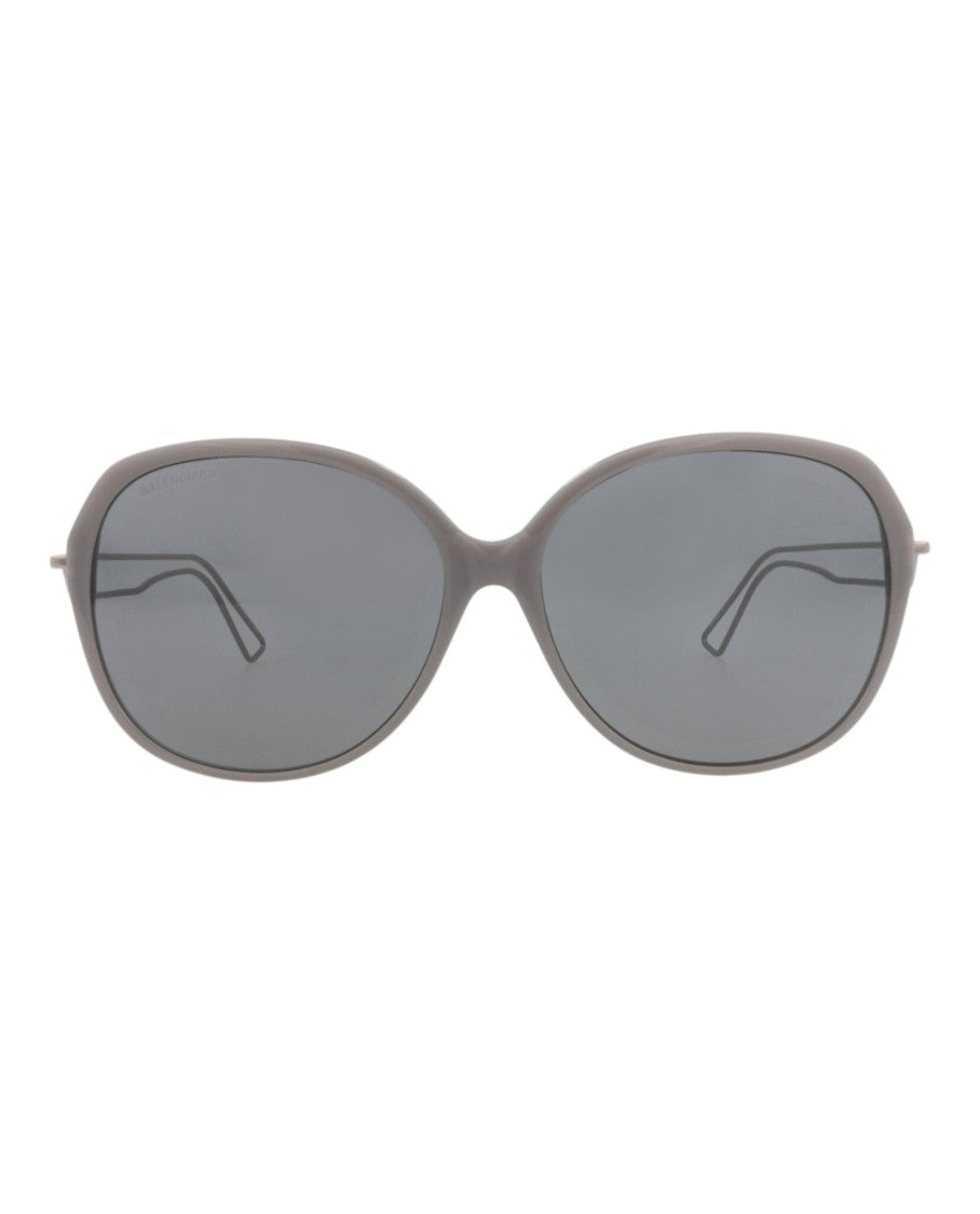 Balenciaga Round-Frame Acetate Sunglasses