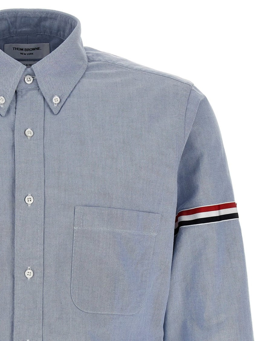 Thom Browne Tailored Blue Cotton Shirt