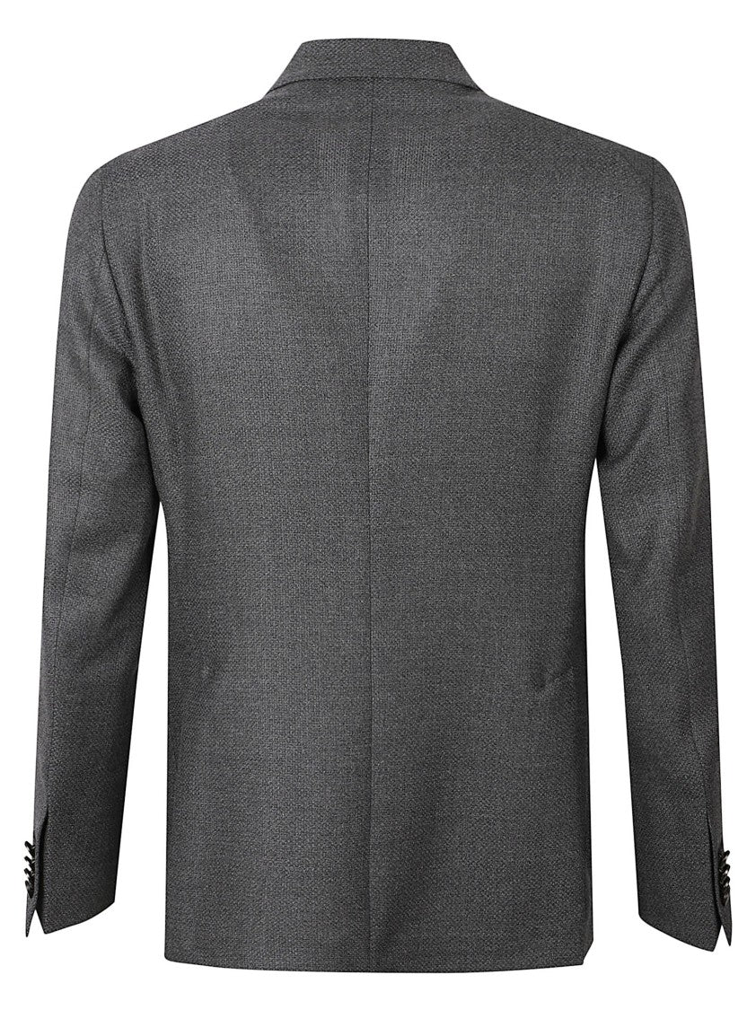 Tagliatore Double-Breasted Wool Coat