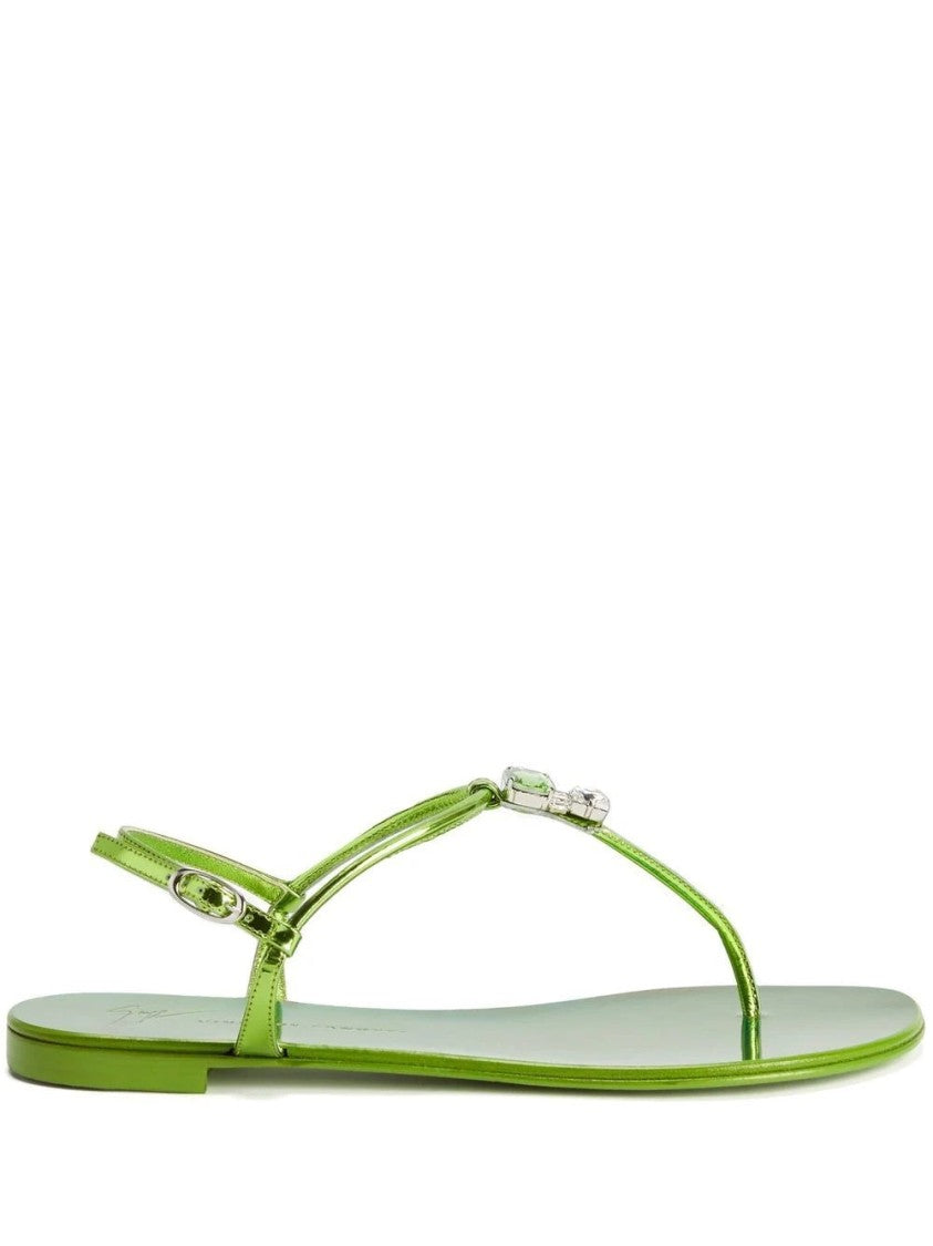 Giuseppe Zanotti Rock Flat Sandals