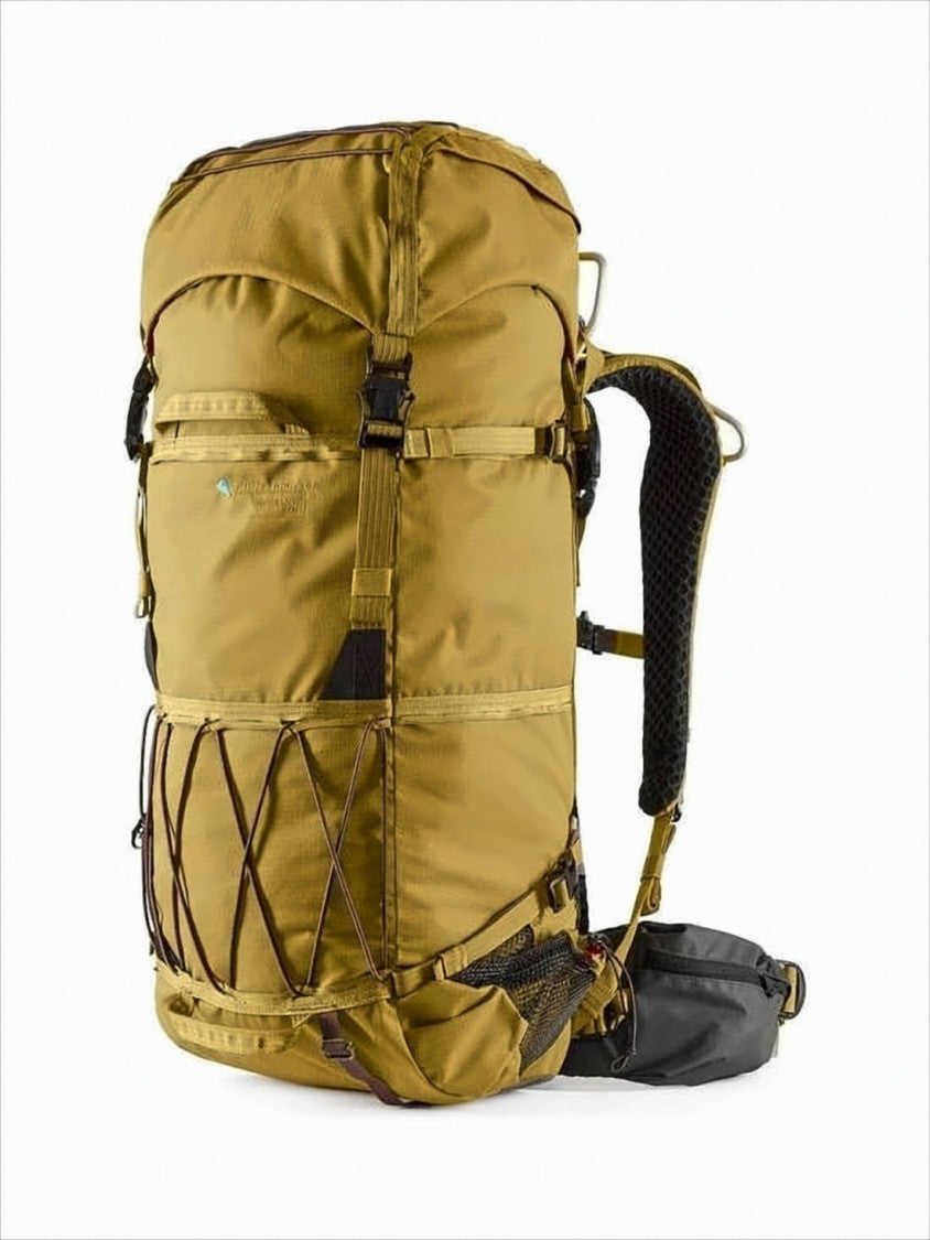 Klattermusen Structured Brown Klattermusen Backpack With Multi-Compartment Design