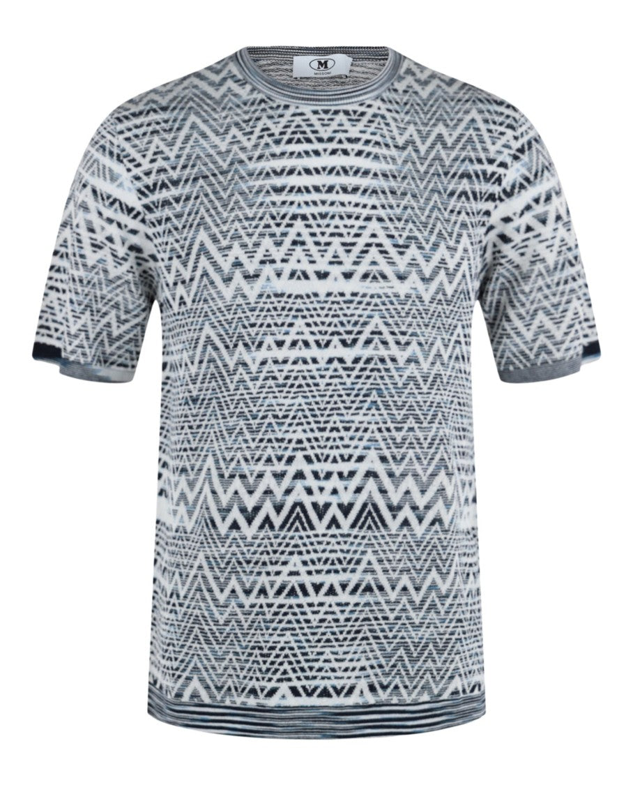 M Missoni Zig Zag Short Sleeve Shirt