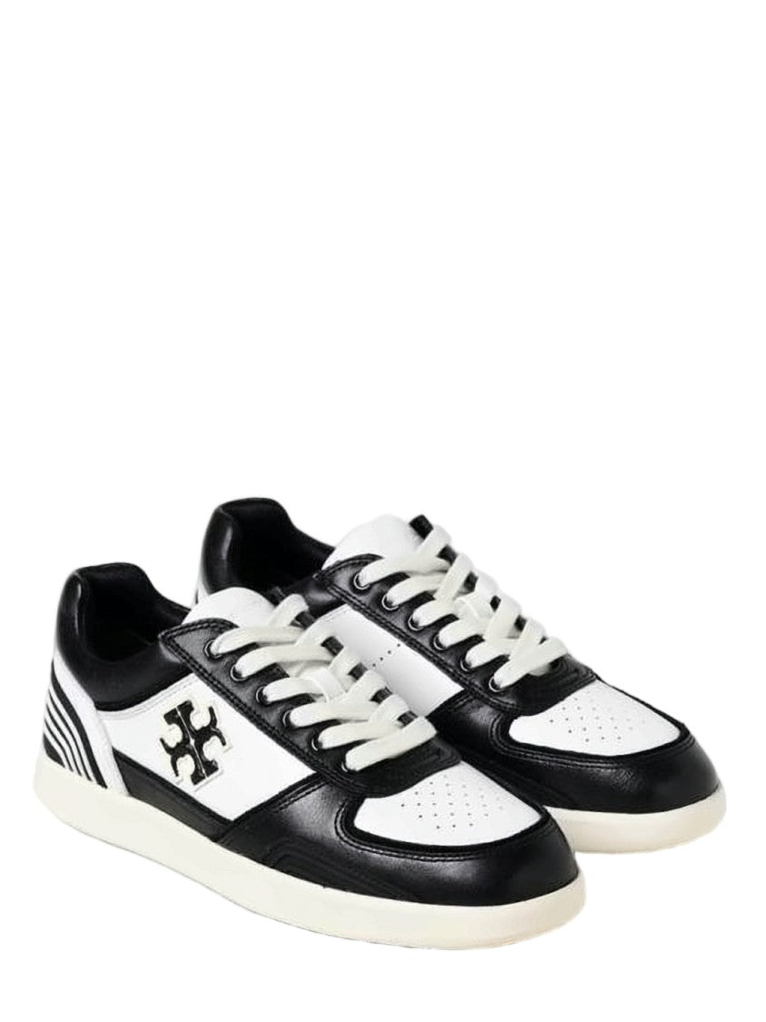 Tory Burch Low-Top Black And White Sneakers