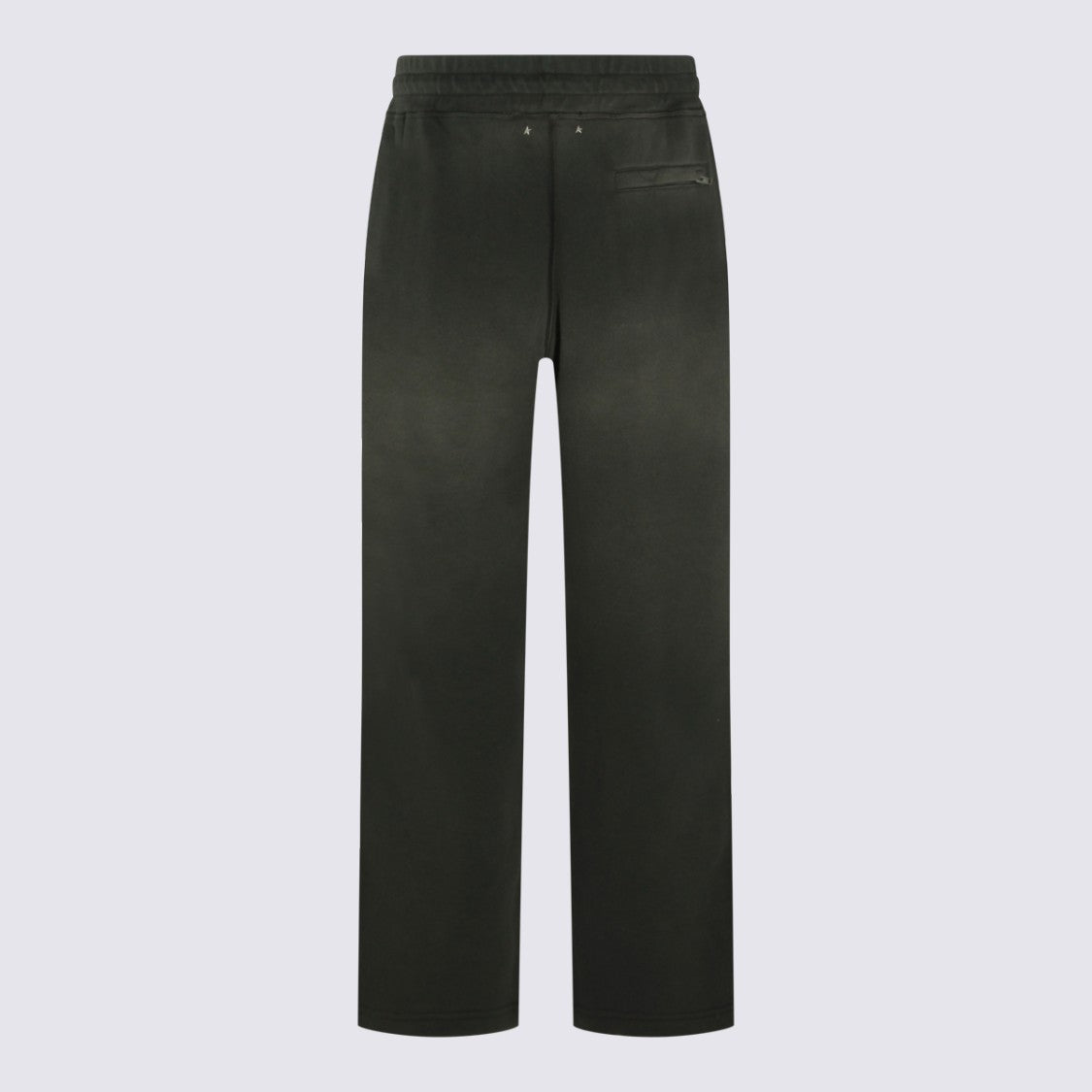 Golden Goose Relaxed Fit Trousers With Adjustable Waistband And Star Accents