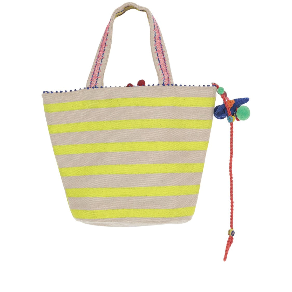 Pero Cotton Bag With Floral Embroidery