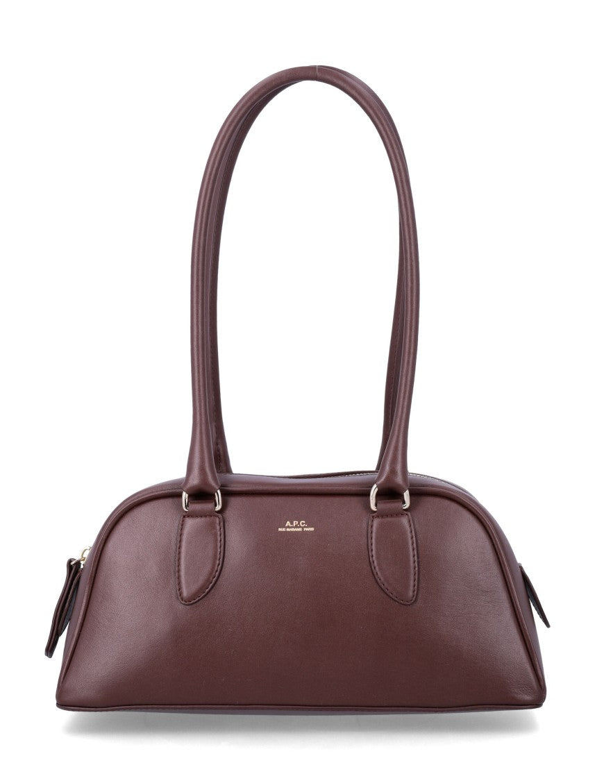 A.P.C. Sac Paloma Leather Shoulder Bag