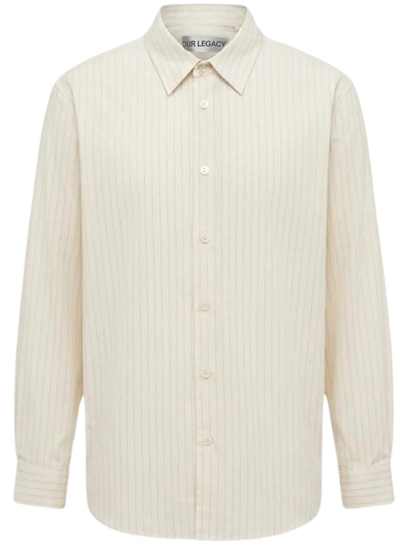 Our Legacy Beyond Pinstripe Relaxed-Fit Shirt