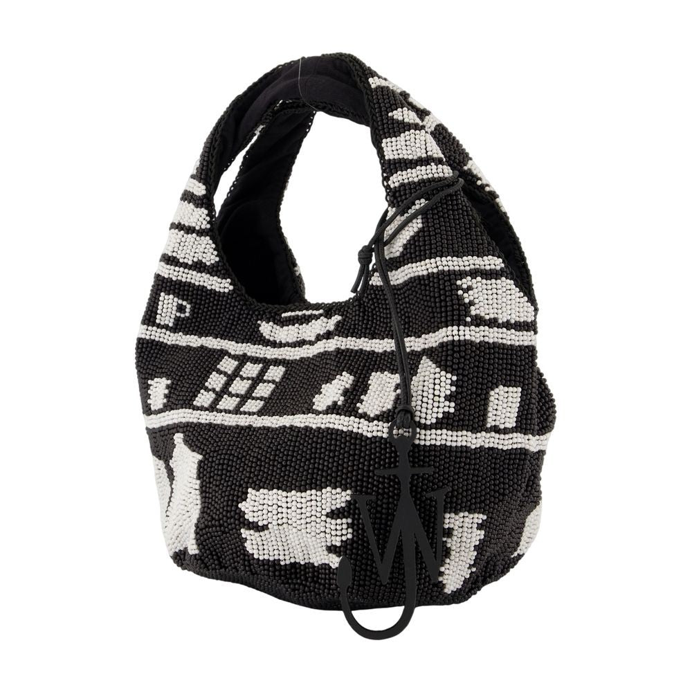 J. W. Anderson Mini Beaded Shoulder Bag With Abstract Patterns