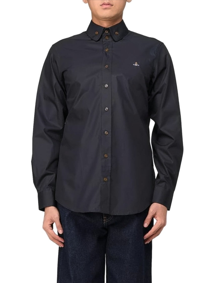 Vivienne Westwood Tailored Long-Sleeve Shirt With Structured Collar