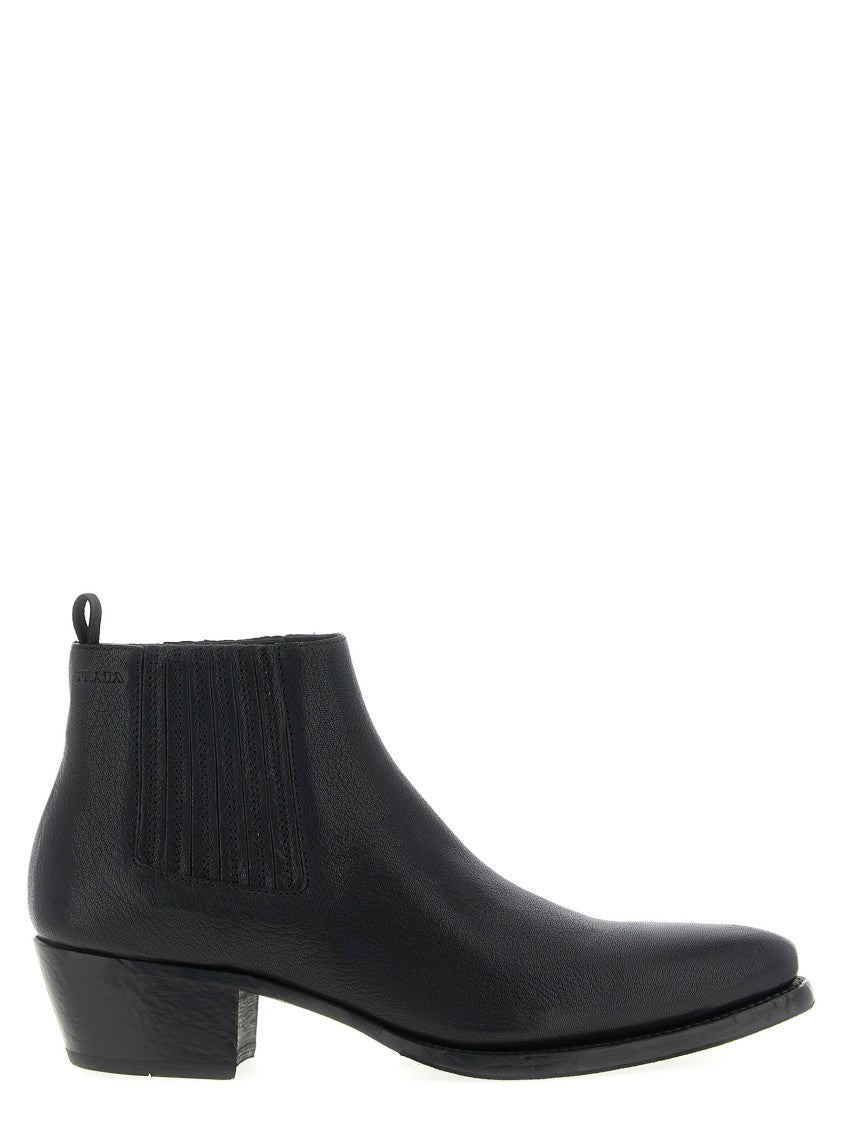 Prada Chelsea Ankle Boots