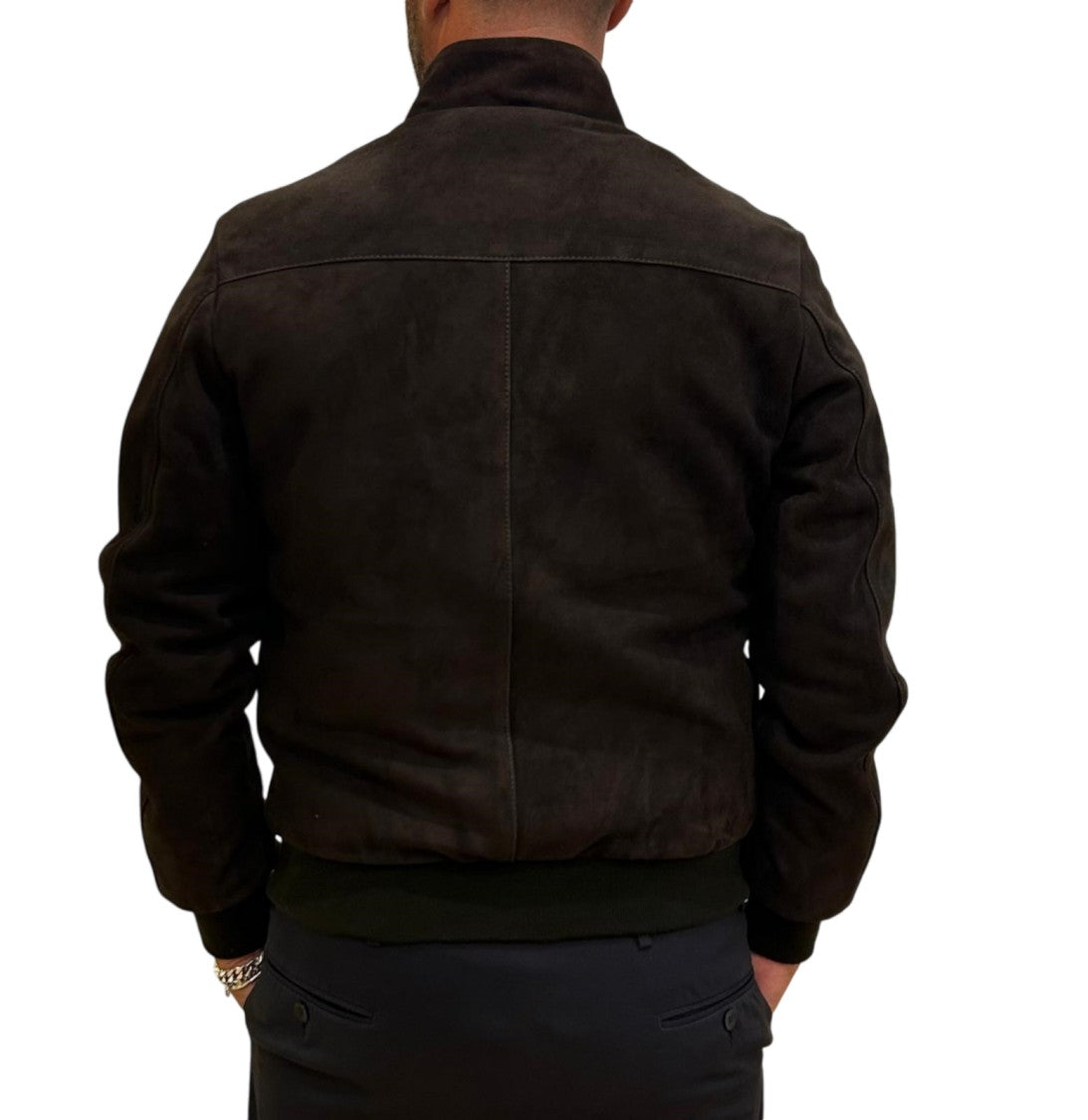 The Jack Leathers Classic Black Leather Jacket With Structured Silhouette