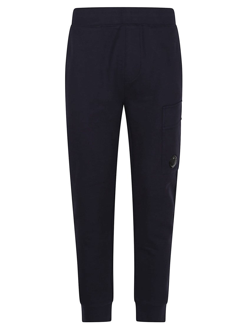 C.P. Company Diagonal Textured Fleece Cargo Track Pants