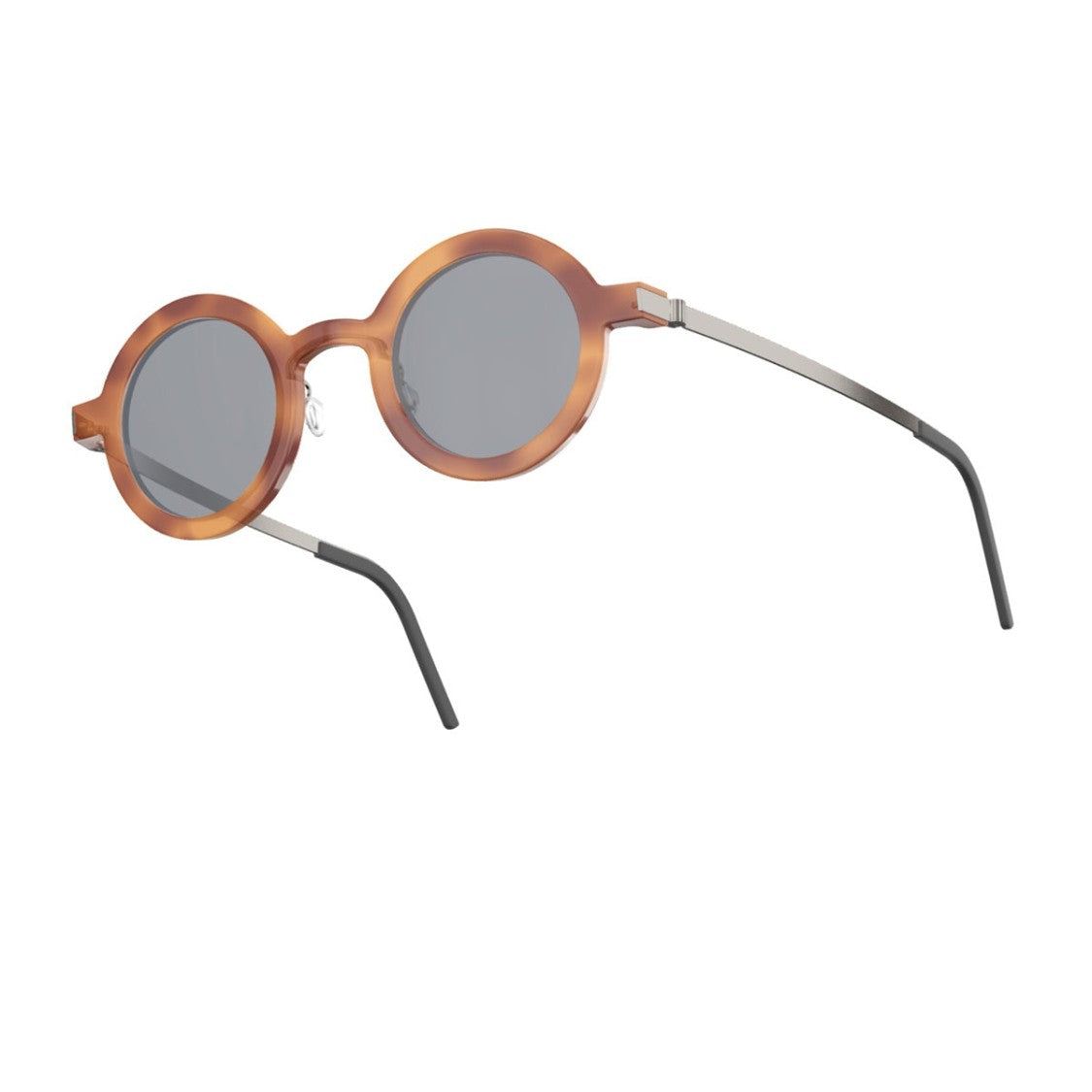 Lindberg Havana Clear Acetate Sunglasses