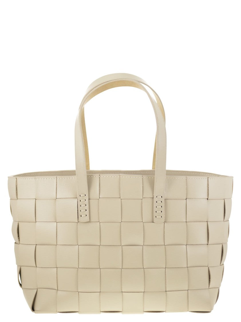 Dragon Japan Tote - Woven Leather Bag