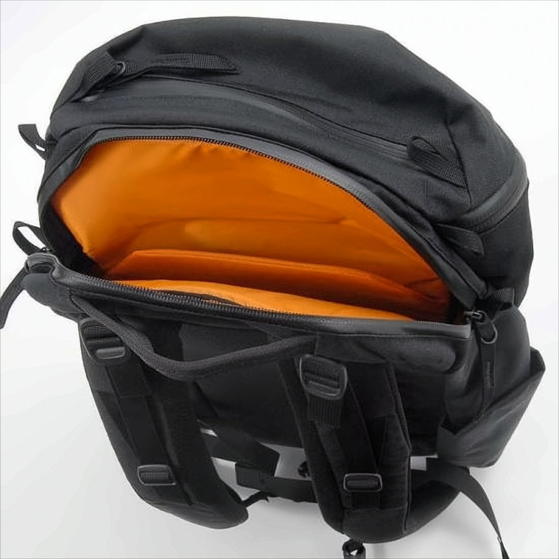 Mystery Ranch Streamlined Black Nylon Backpack With Adjustable Straps