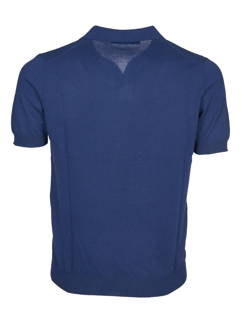 Tagliatore Blue Polo Shirt