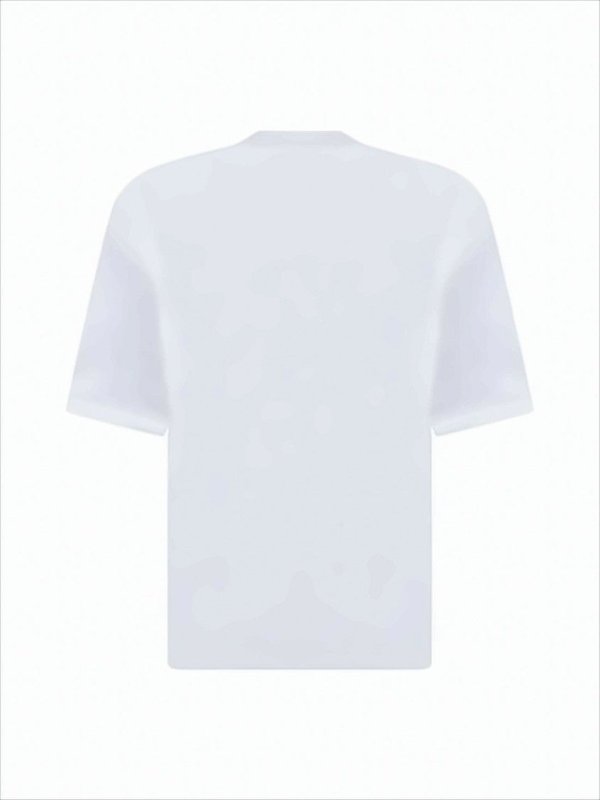 Lanvin Short-Sleeved T-Shirt With Bold Graphic Design