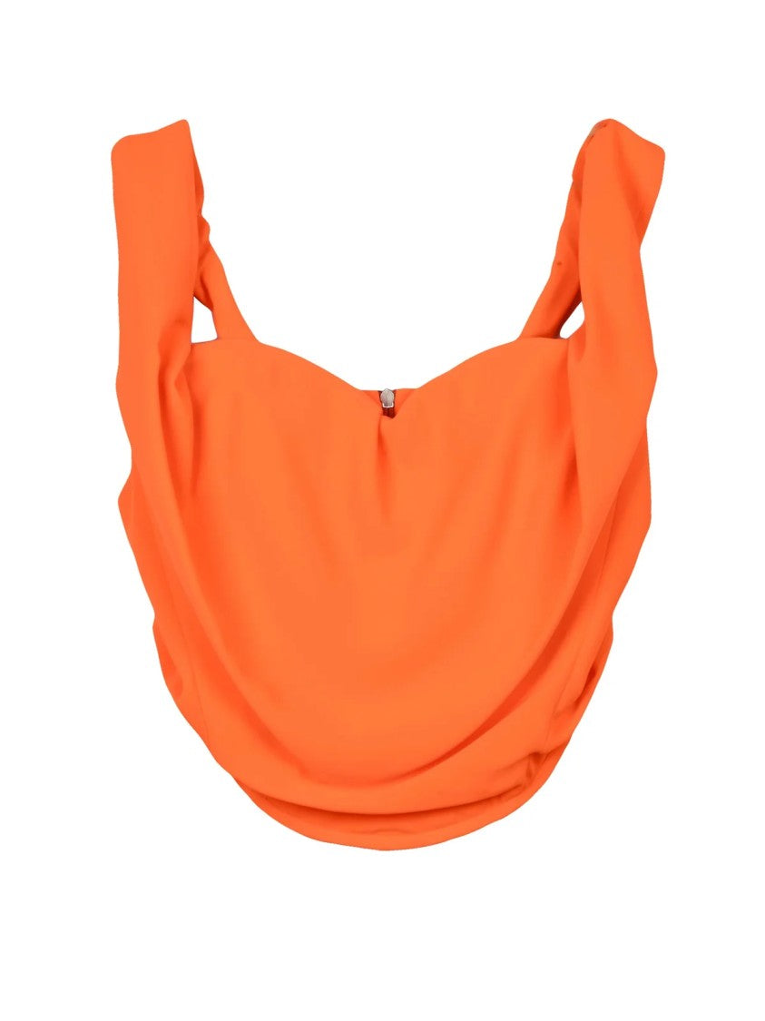 Vivienne Westwood Fluo Orange Polyester Sunday Corset