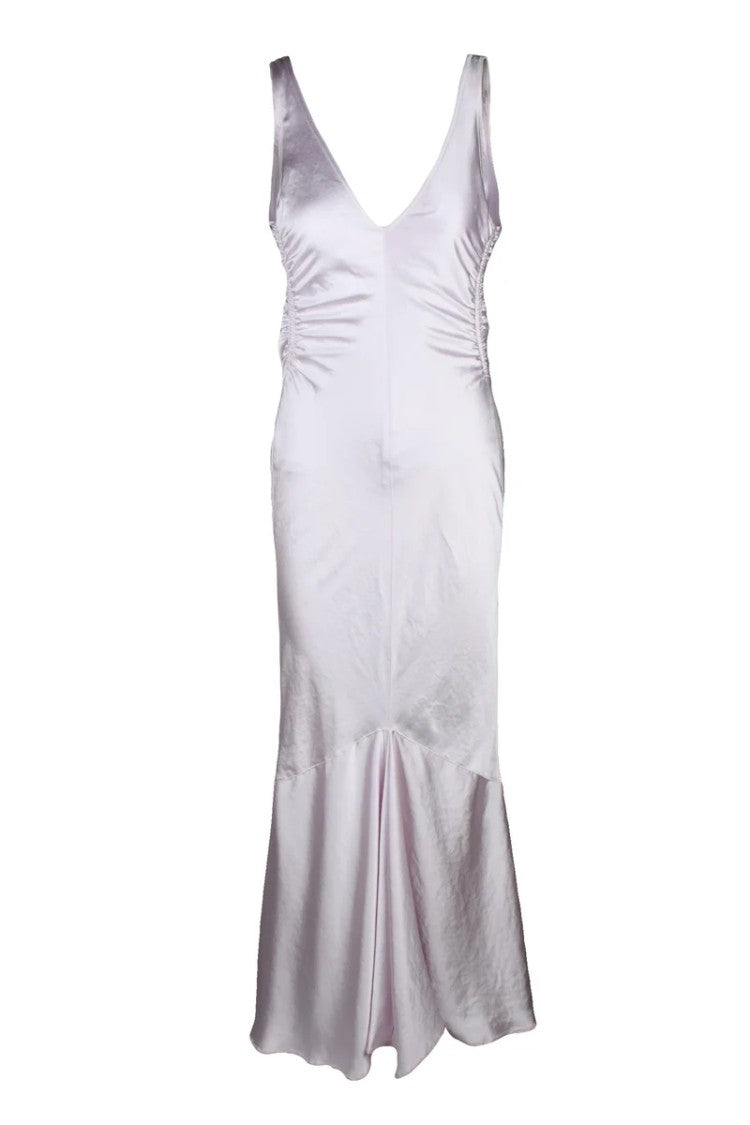 Sportmax Satin Mermaid Dress - Pink