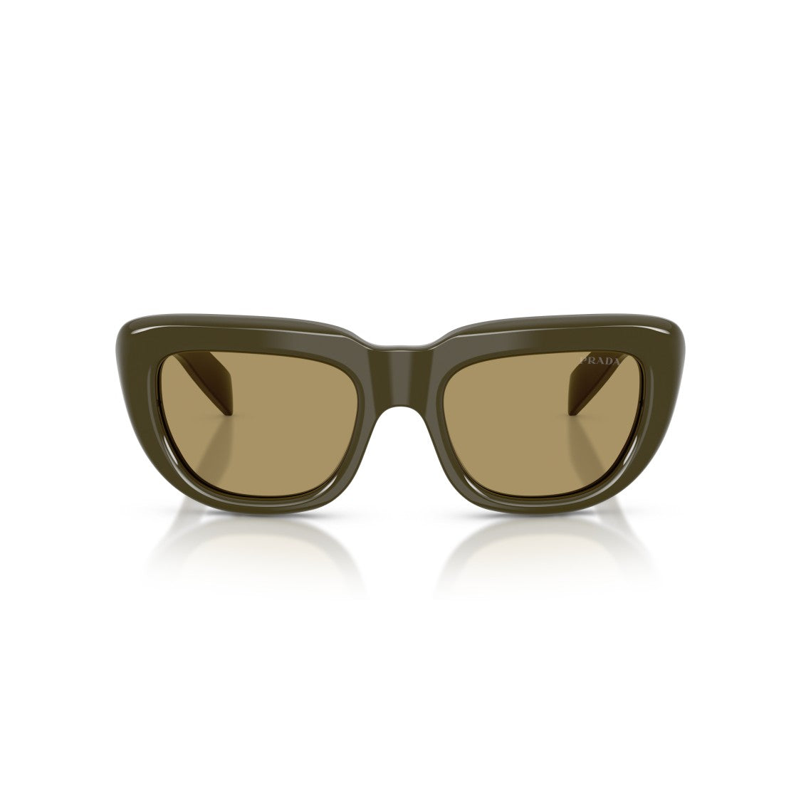 Prada 0Pr D07s Oversized Rectangular Acetate Sunglasses