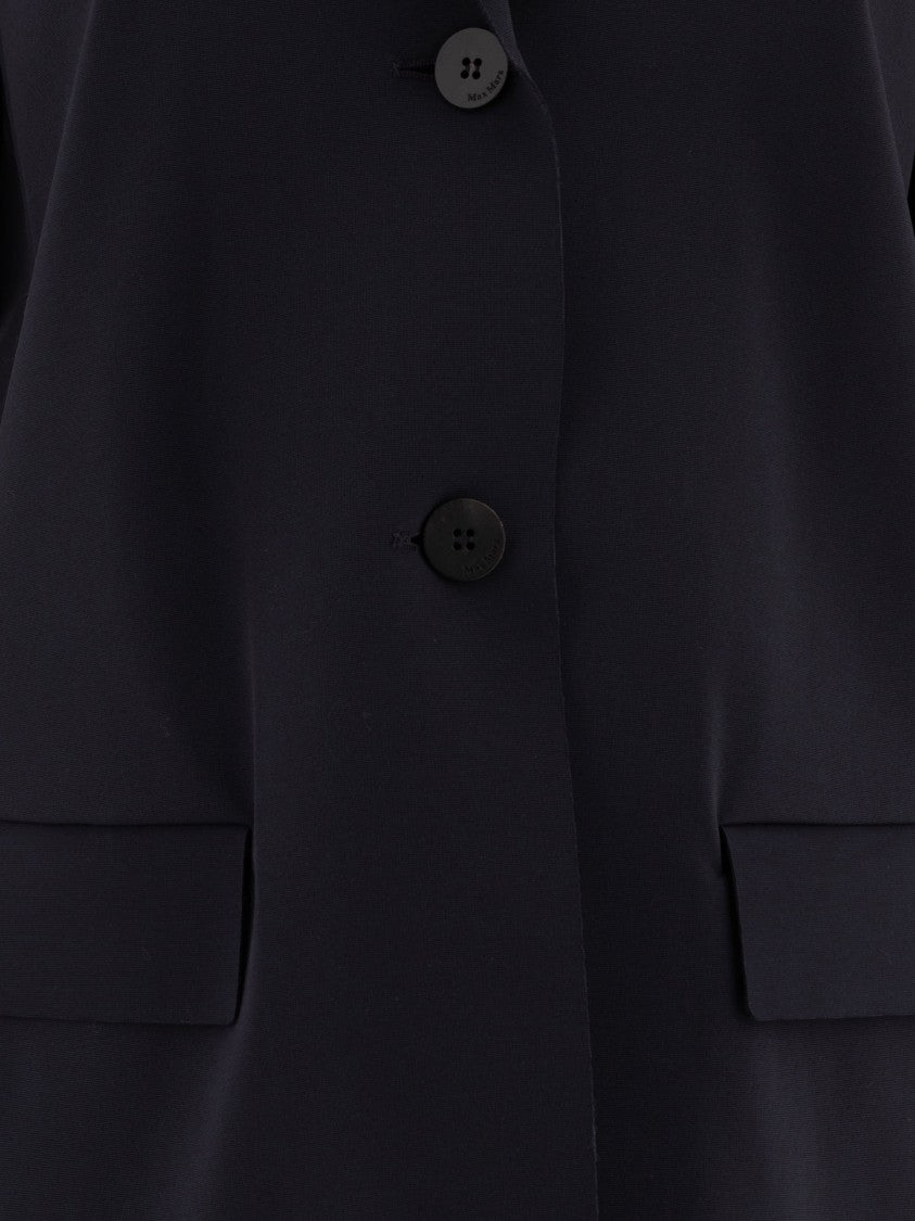 Max Mara Single-Breasted Jersey Blazer
