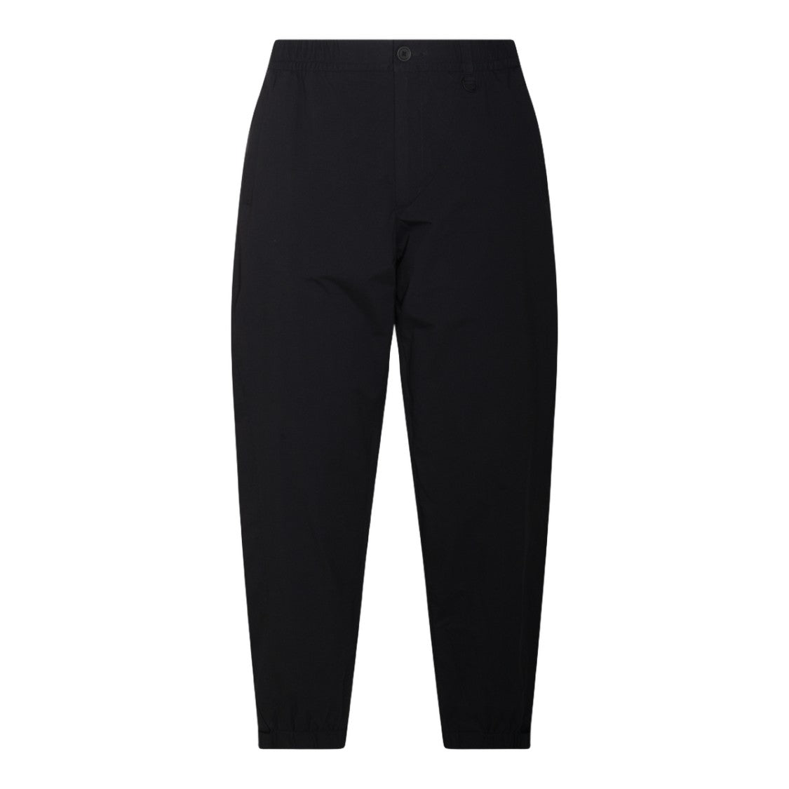 Laminar Tapered Black Trousers