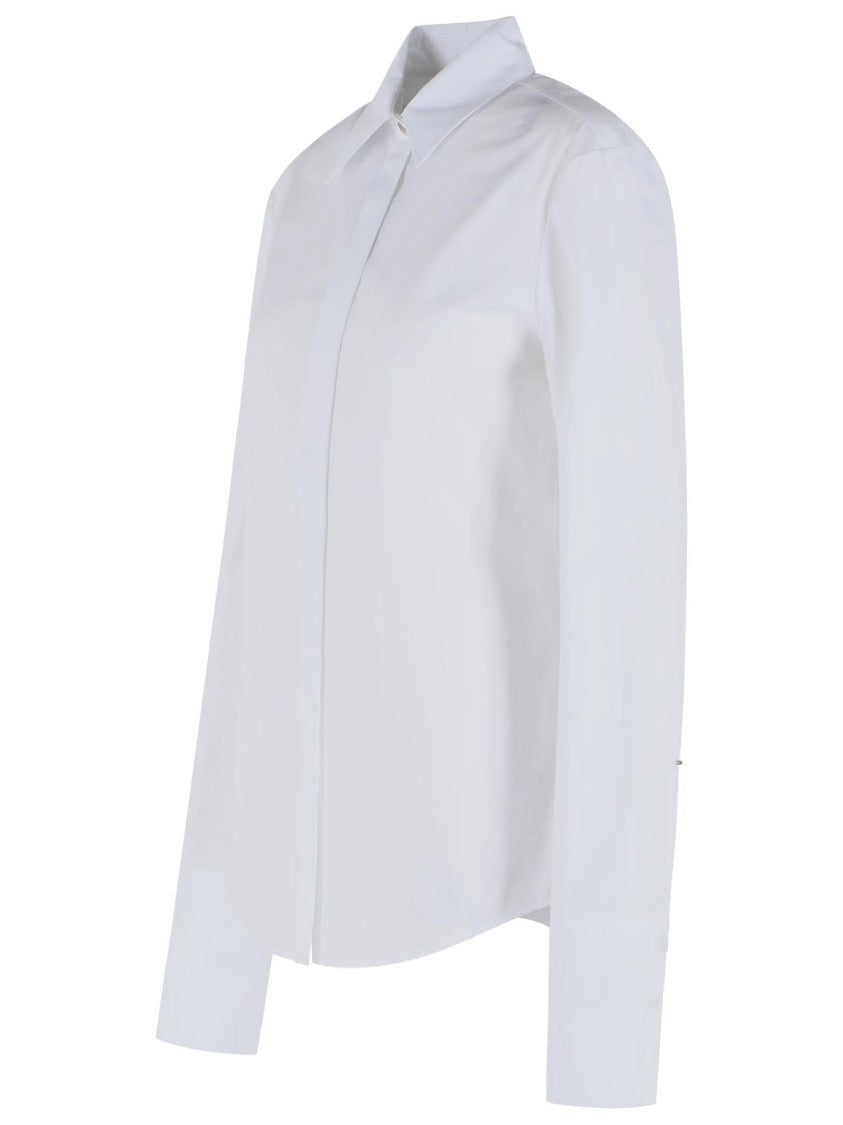 Sportmax 'Accordo' White Cotton Shirt