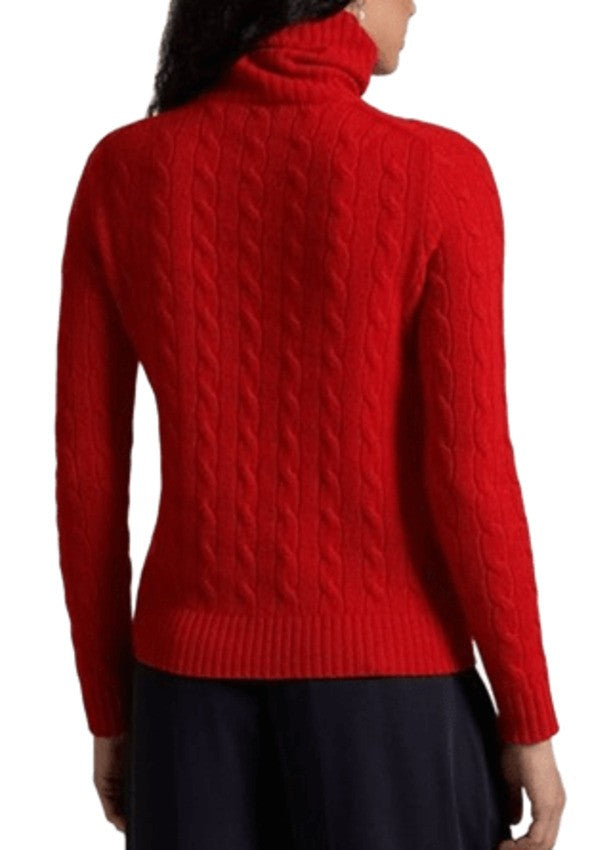 Polo Ralph Lauren Cable-Knit Turtleneck Sweater