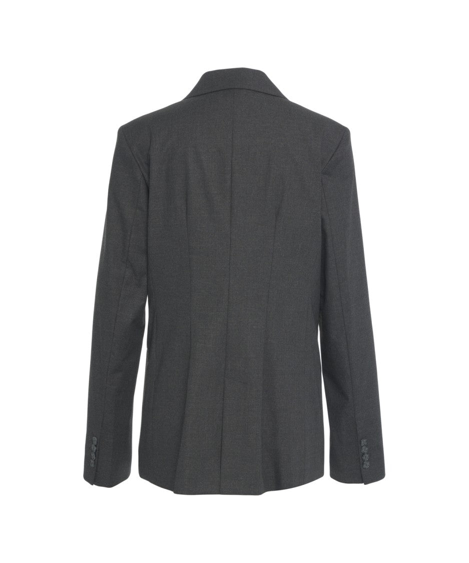 Herskind Double-Breasted Grey Blazer