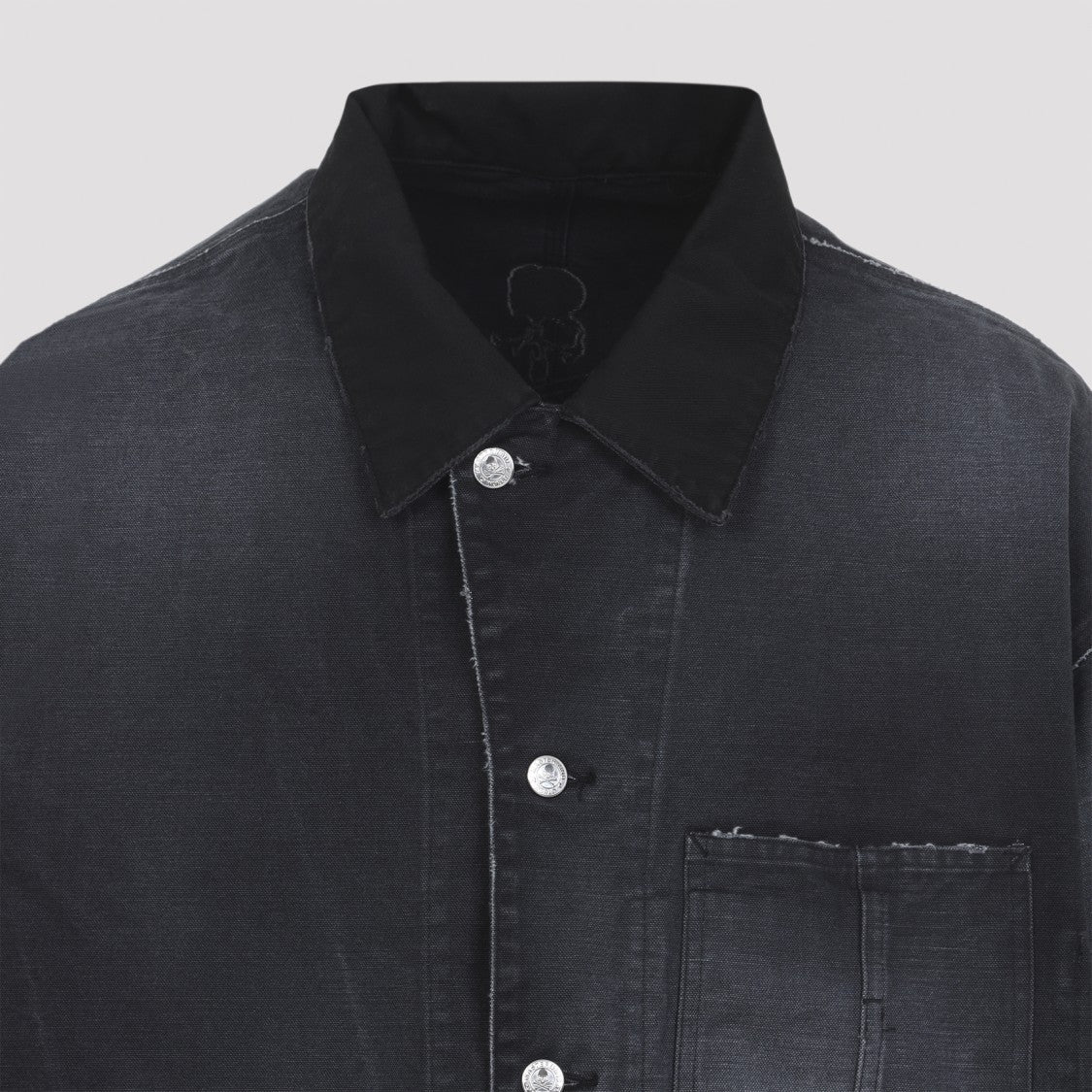 Mastermind Black Cotton Casual Jacket