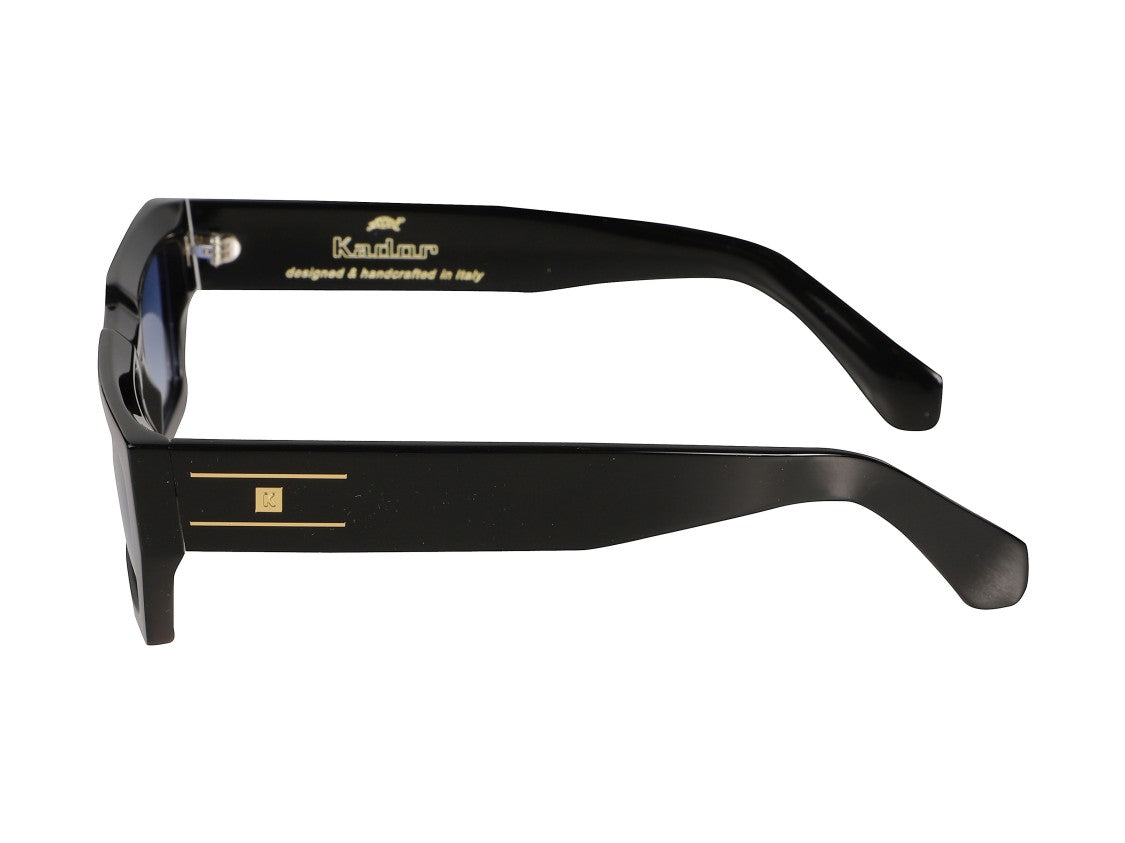Kador Gold Strike 3-S Oversized Square Gradient Sunglasses