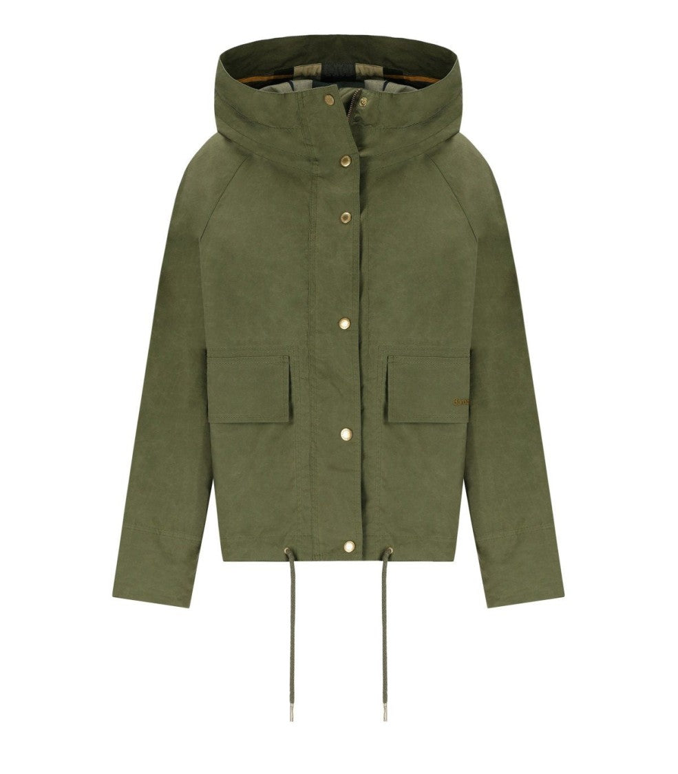 Barbour Nith Showerproof Green Jacket