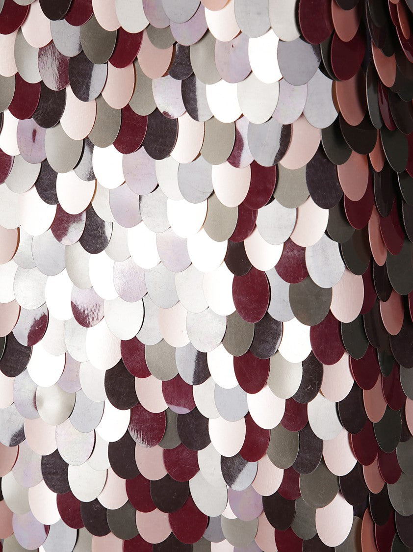 Dries Van Noten Iridescent Sequin-Embellished Top With Narrow Straps