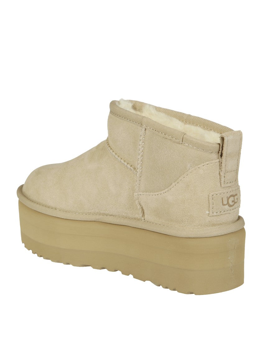 Ugg W Classic Ultra Mini Platform Boots