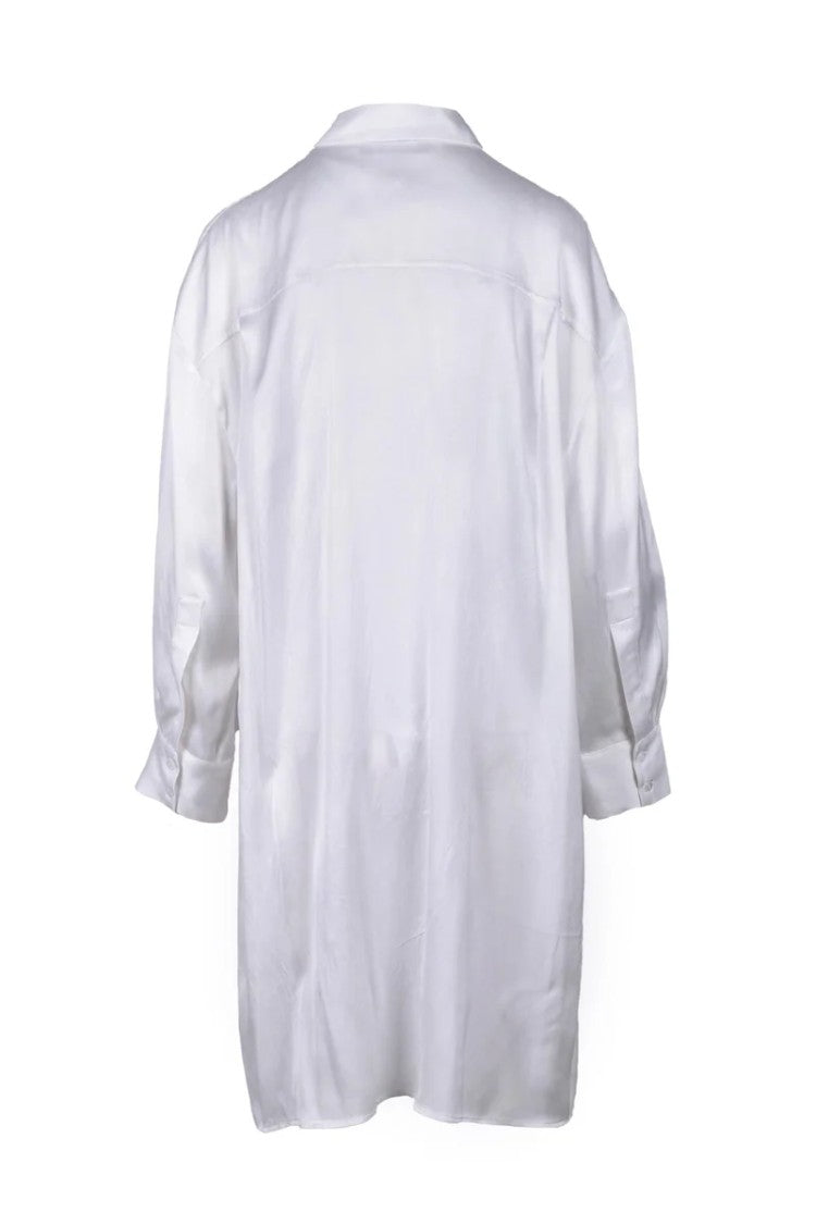 Wild Cashmere Silk Elastane Shirt - White