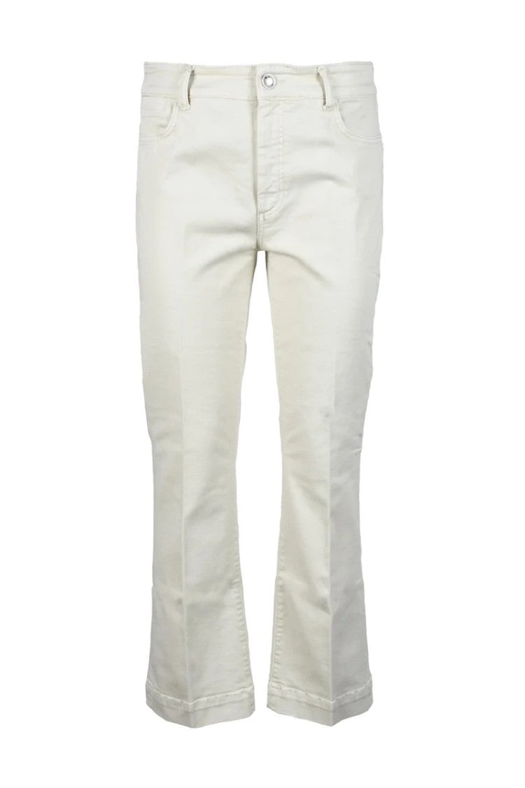 Sportmax Sportmax Cotton Stretch Trousers - Beige