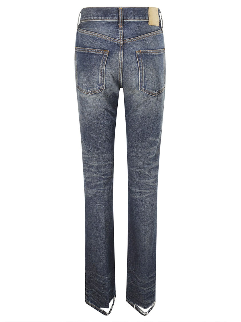 Haikure Medium Wash Blue Jeans