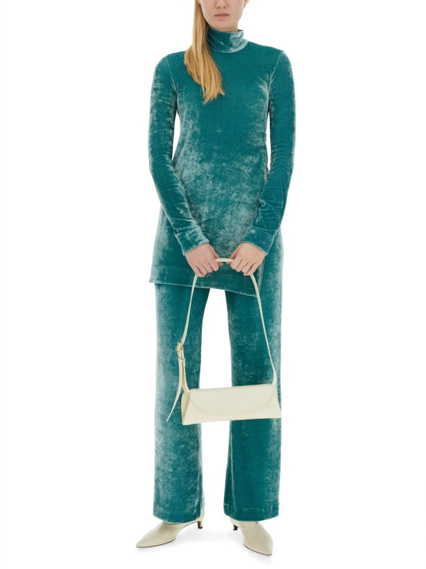 Jil Sander Relaxed Fit Wide Leg Pants