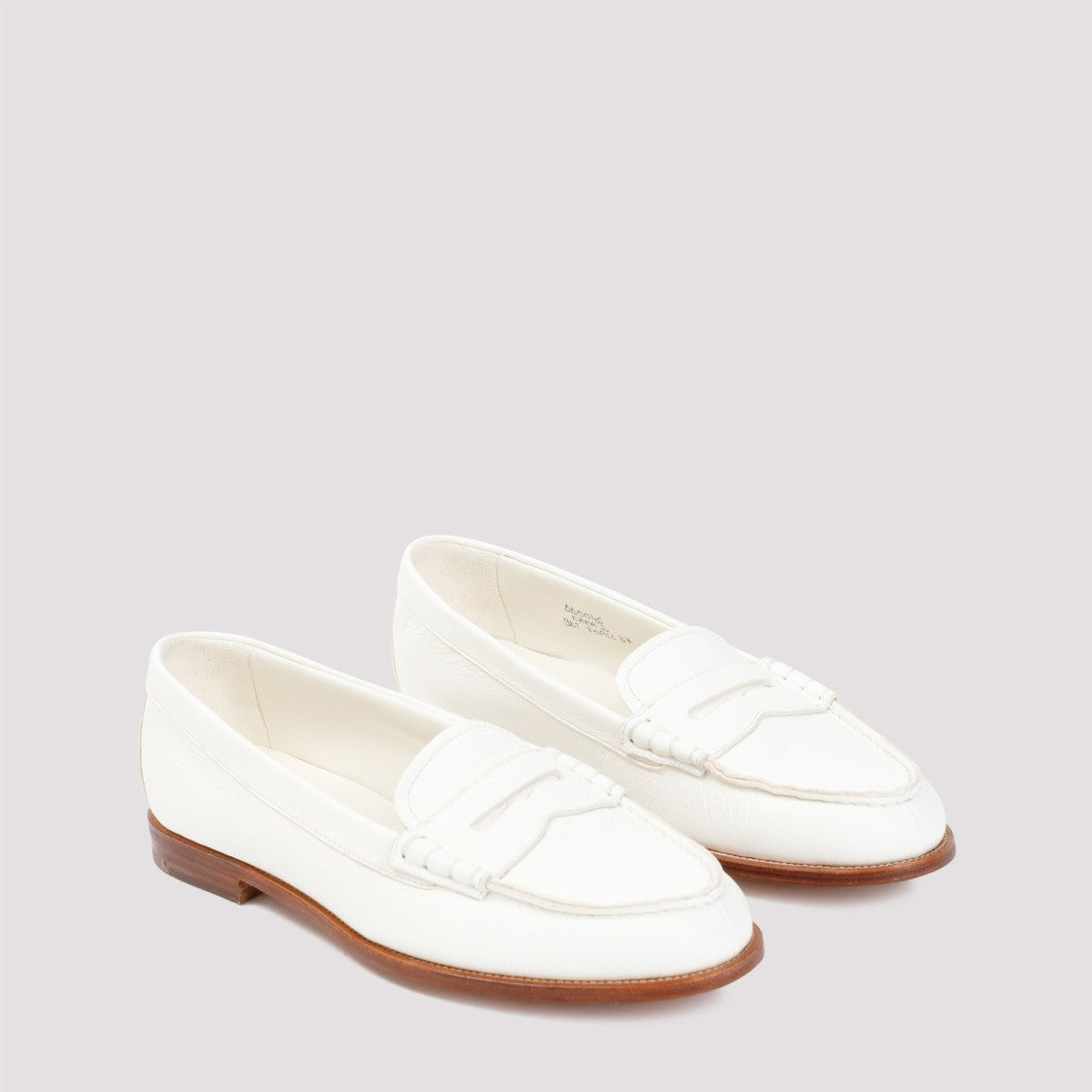 Church's Kara 2 Ivory Deer Leather Loafers