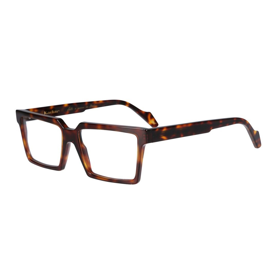 Kador Tortoiseshell Pierre Bold Oversized Square Eyeglasses