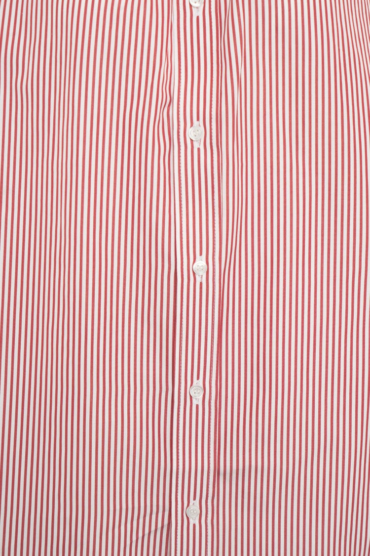 Bombo Studio Voluminous Collar Blouse With Buttoned Cuffs