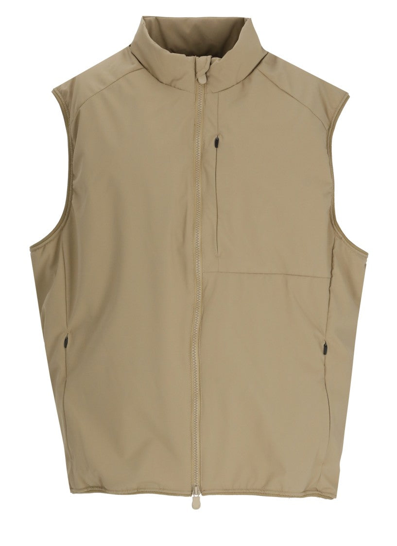 Save The Duck Beige Joe Vest Zip Gilet