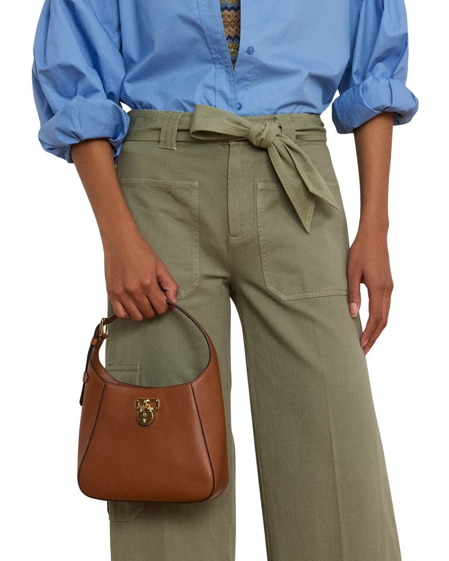 Lauren Ralph Lauren Structured Shoulder Bag With Adjustable Strap