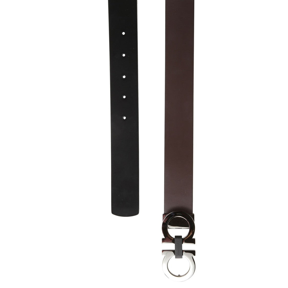Ferragamo Double Adjustable Belt With Functional Design