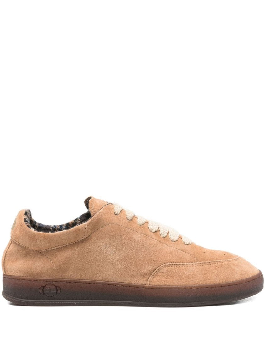 Soldini Beige Suede 80 Sneakers
