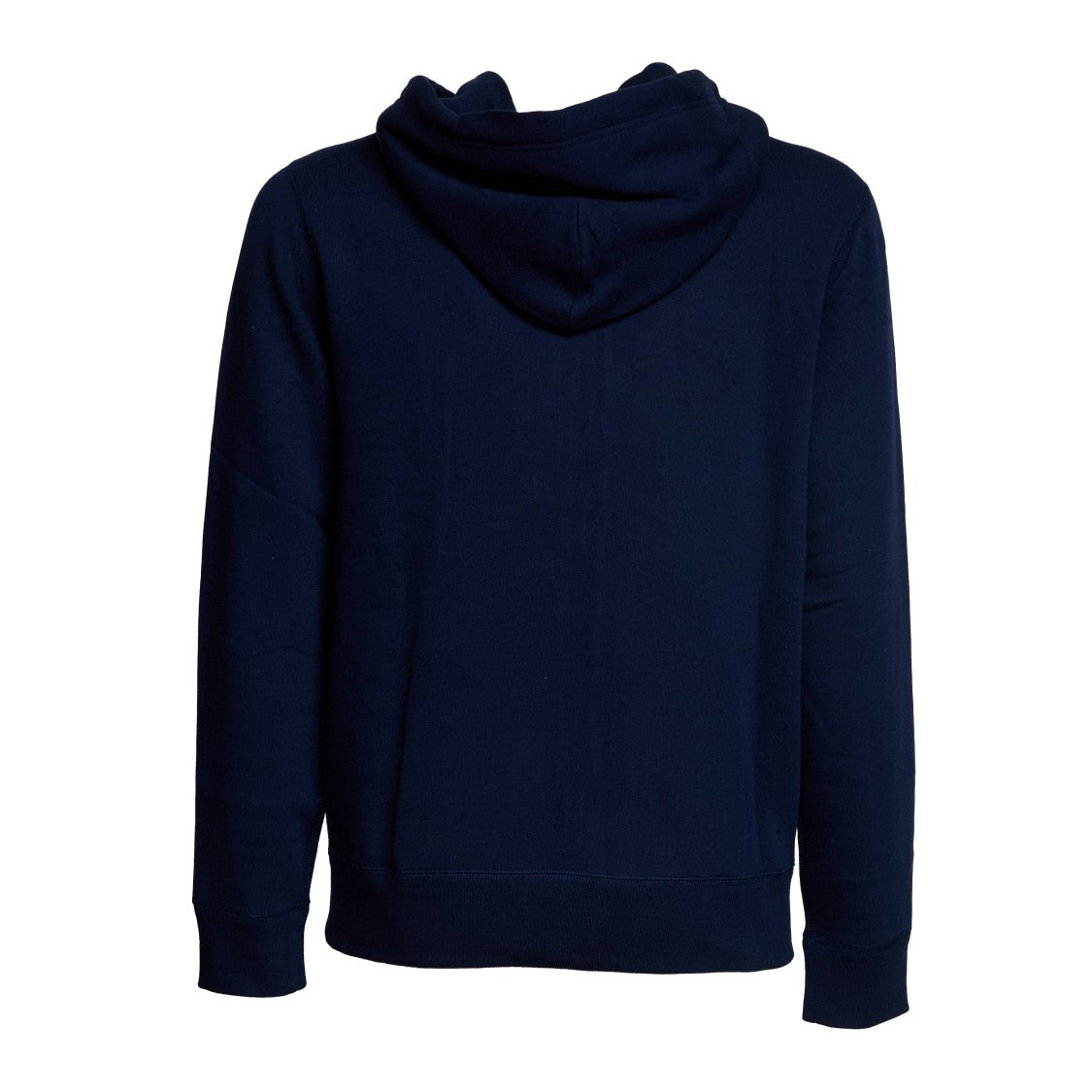 Polo Ralph Lauren Navy Blue Hooded Sweatshirt With Bold Lettering
