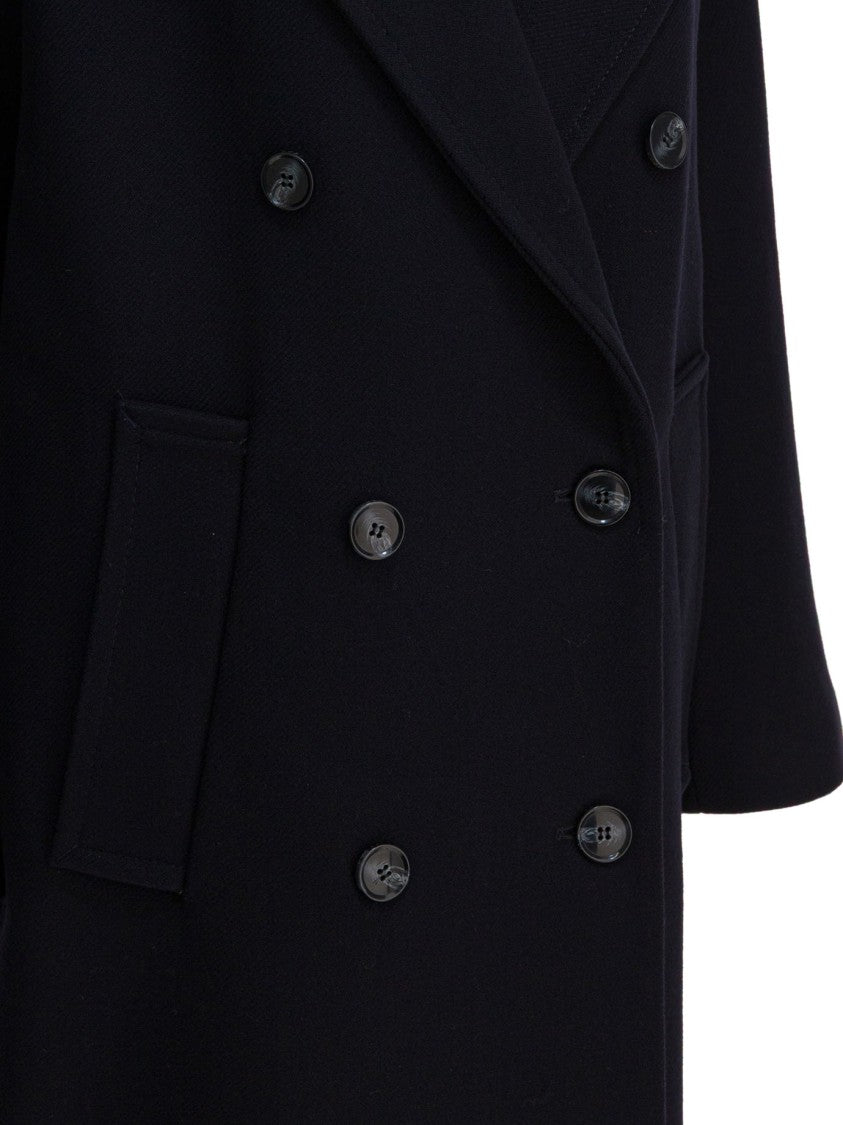 Ivy & Oak Double-Breasted Tailored Jacket In Luxurious Virgin Wool Blend
