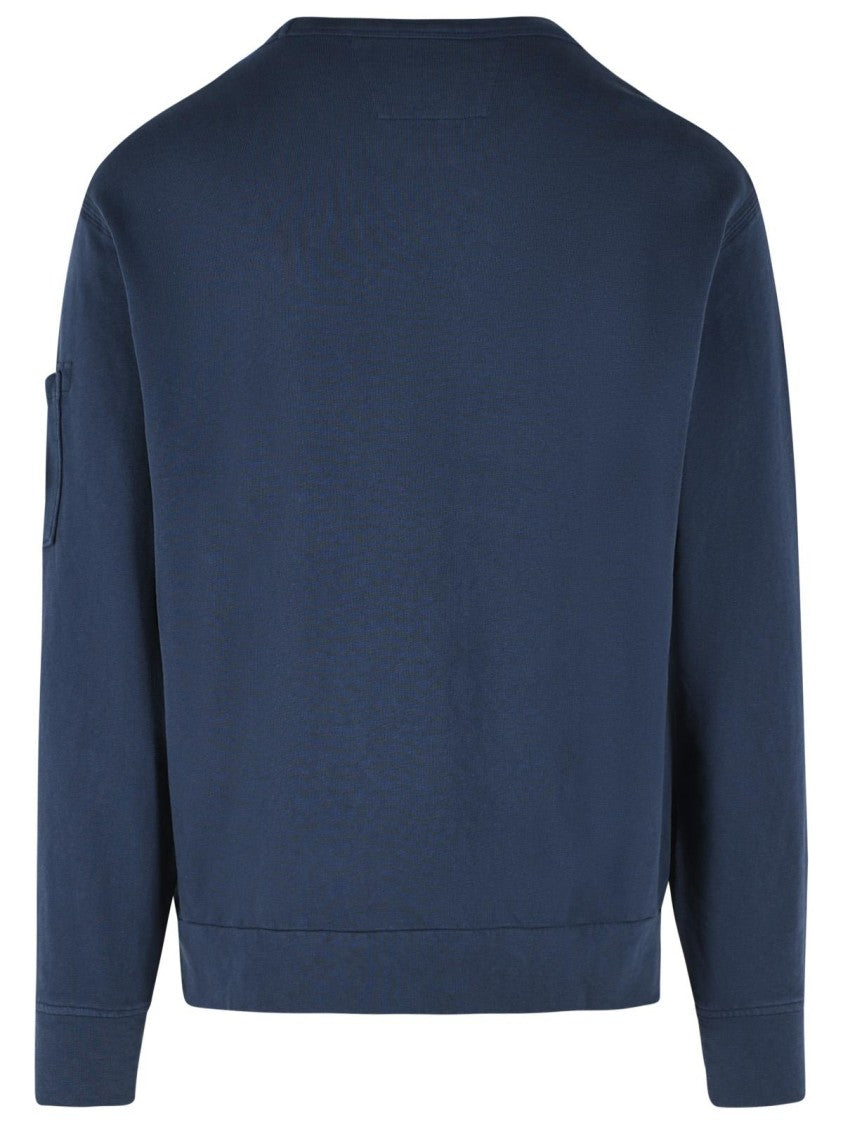 C.P. Company Blue Cotton Sweatshirt