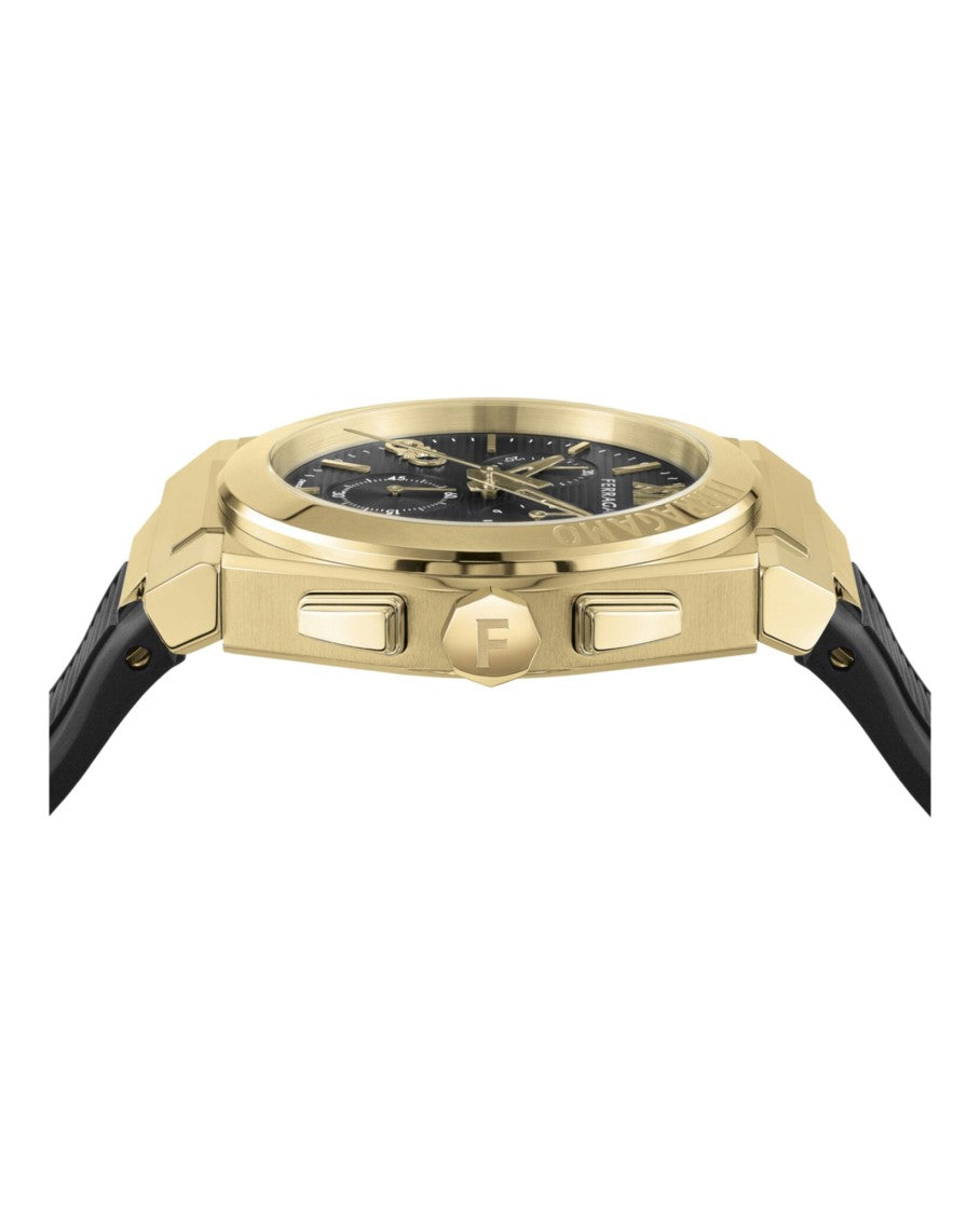 Ferragamo Vega Chrono Silicone Watch